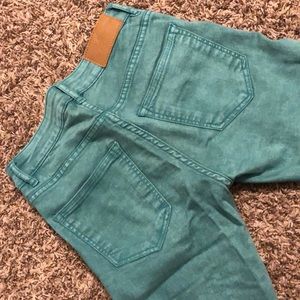 Aqua Blue Skinny Jean